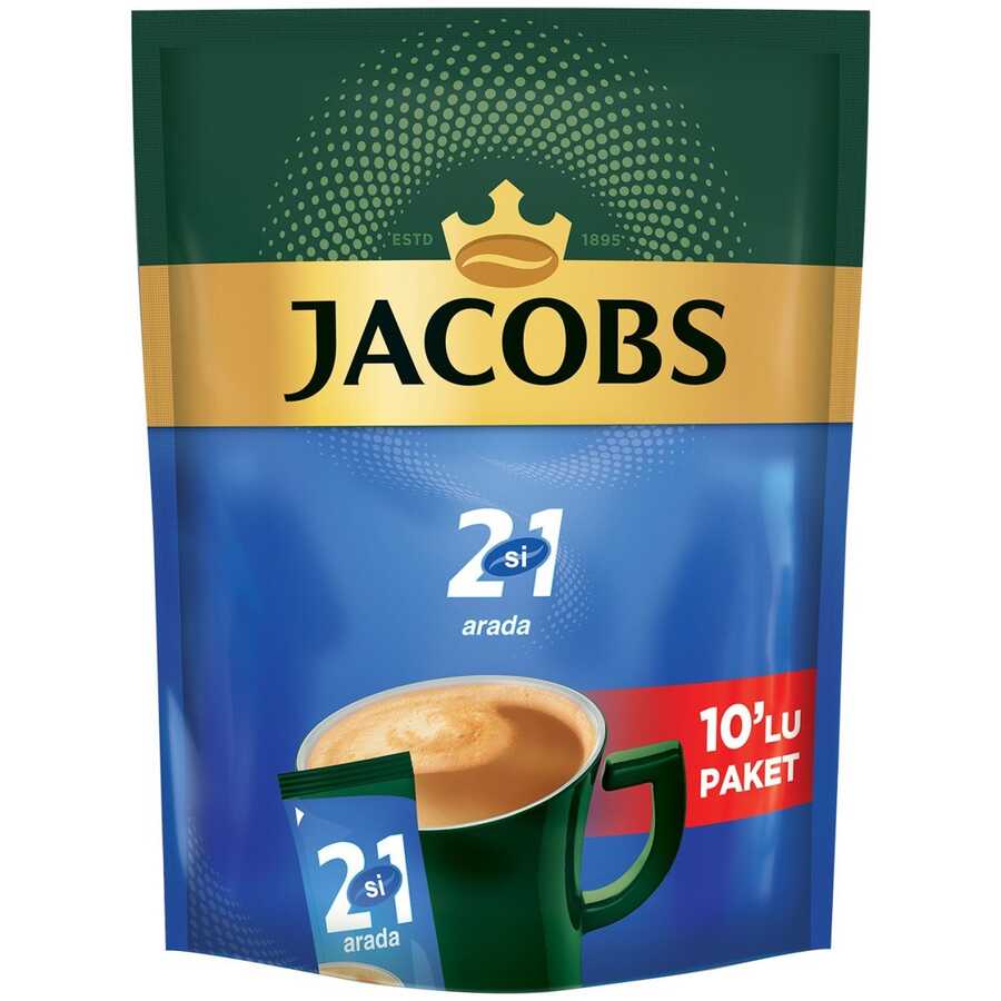 Jacobs 2si1 Arada 10'lu Paket