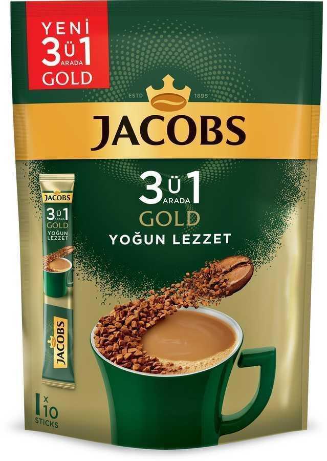 Jacobs 3 Ü 1 Arada Gold Yogun Lezzet 10 Lu