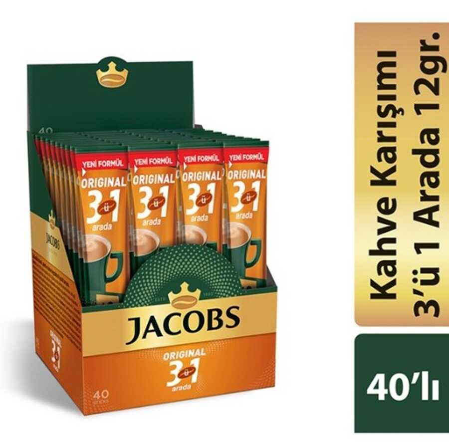 JACOBS 3Ü1 ARADA 12GR X 40 ADET