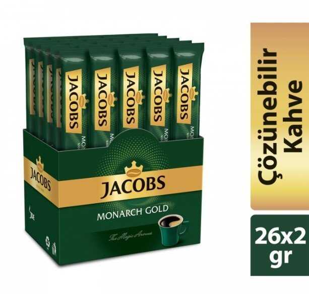 Jacobs Monarch Gold Hazır Kahve (26' lı)