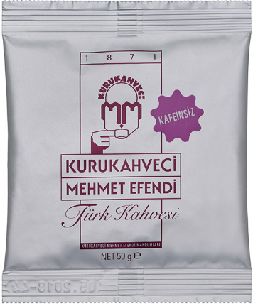 Kurukahveci Mehmet Efendi Kafeinsiz Türk Kahvesi 50 gr