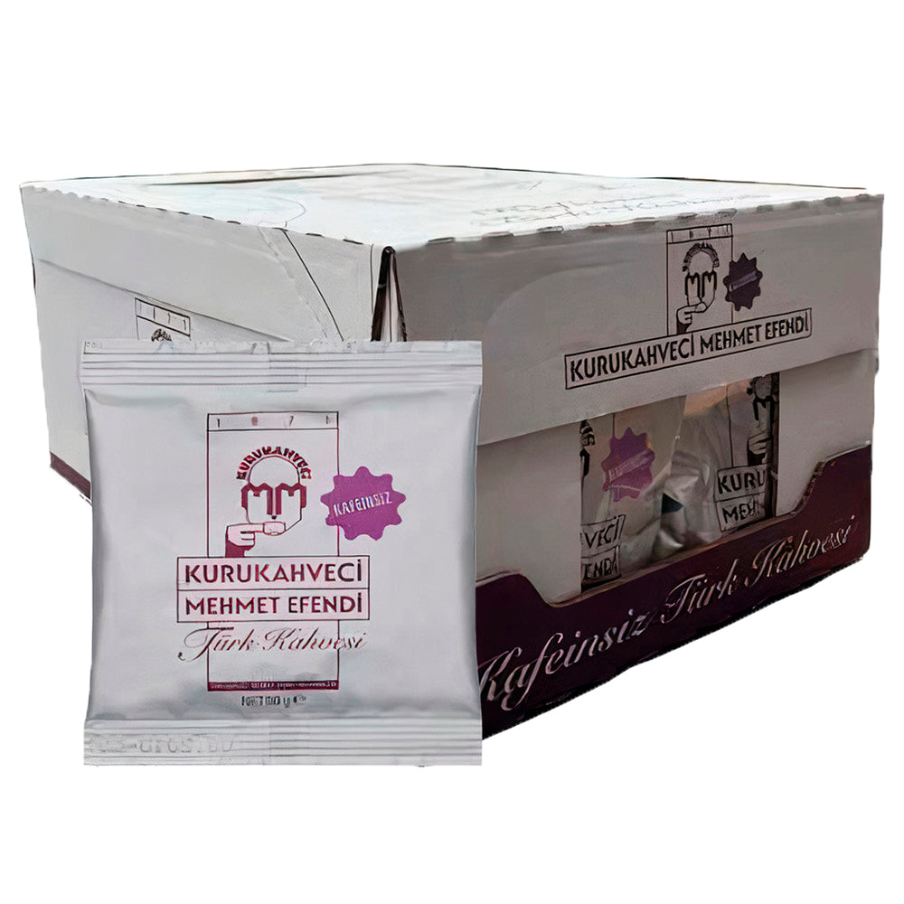 Kurukahveci Mehmet Efendi Kafeinsiz Türk Kahvesi 50 gr 40 Adet