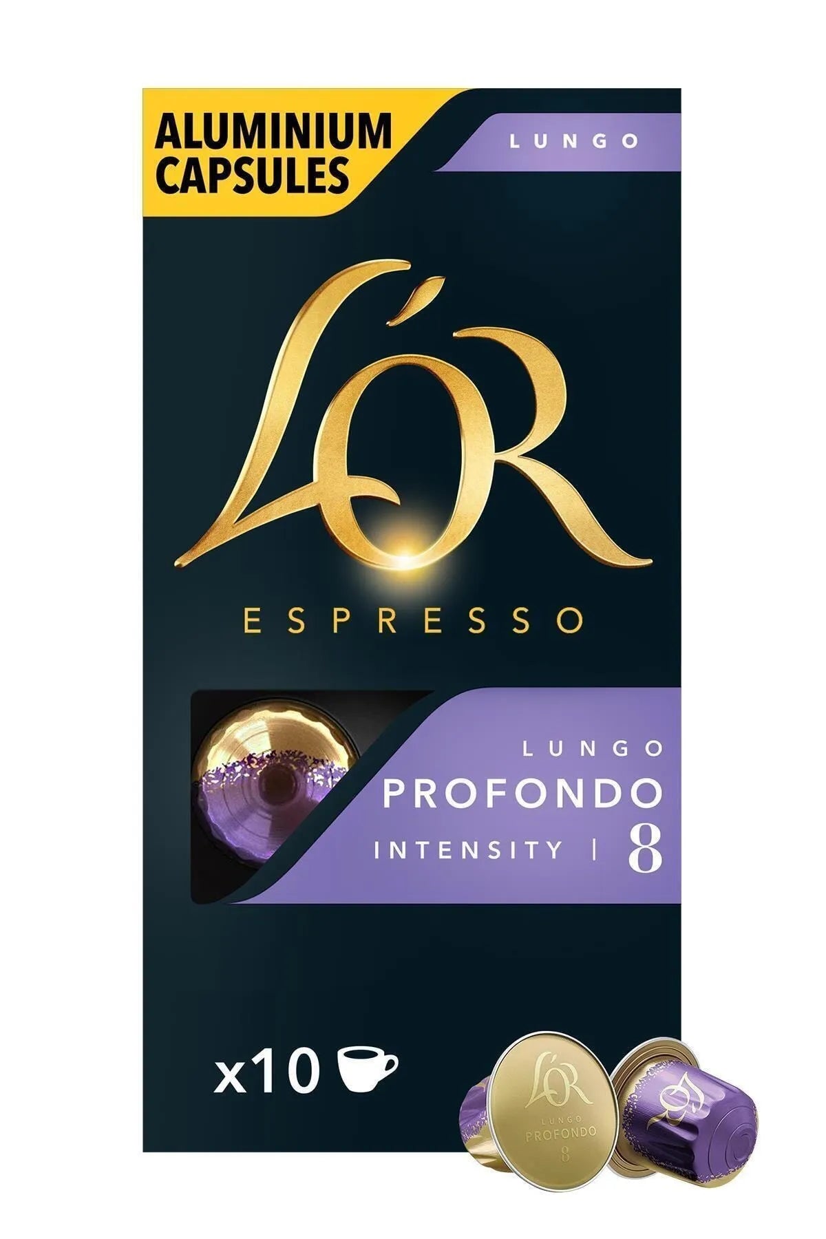 L'or - Lungo Profondo - Intensity 8 - Nespresso Uyumlu