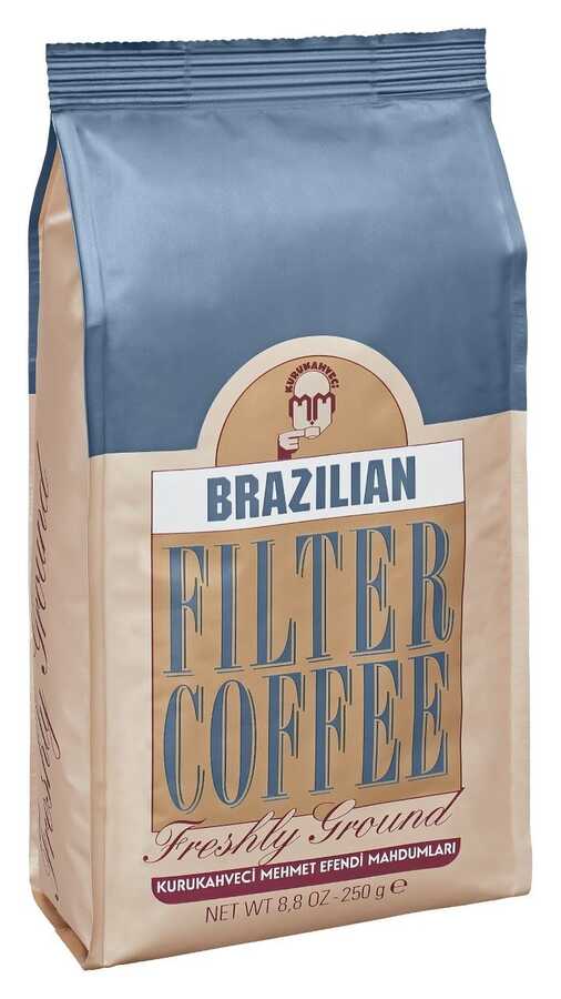 MEHMET EFENDİ BRAZILIAN FİLTRE KAHVE ÖĞÜTÜLMÜŞ 250 GR