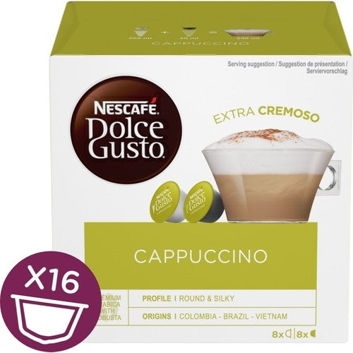 Nescafe Dolce Gusto Cappuccino Extra Cremoso Kahve Kapsülleri 16'lı