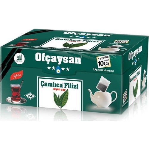 Ofçay Çamlıca Filizi Demlik Poşet Siyah Çay 30 x 15 Gr.