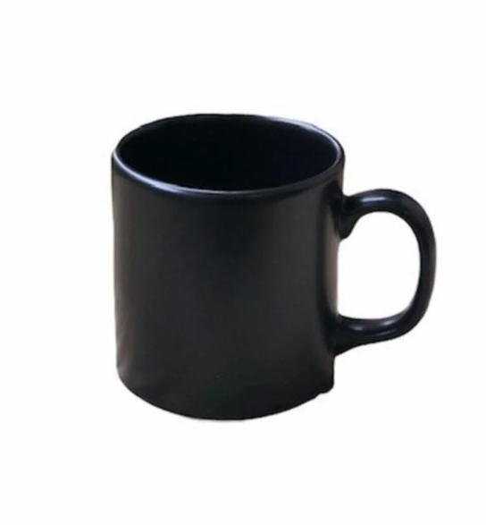 Seramik Kupa - Mat Siyah