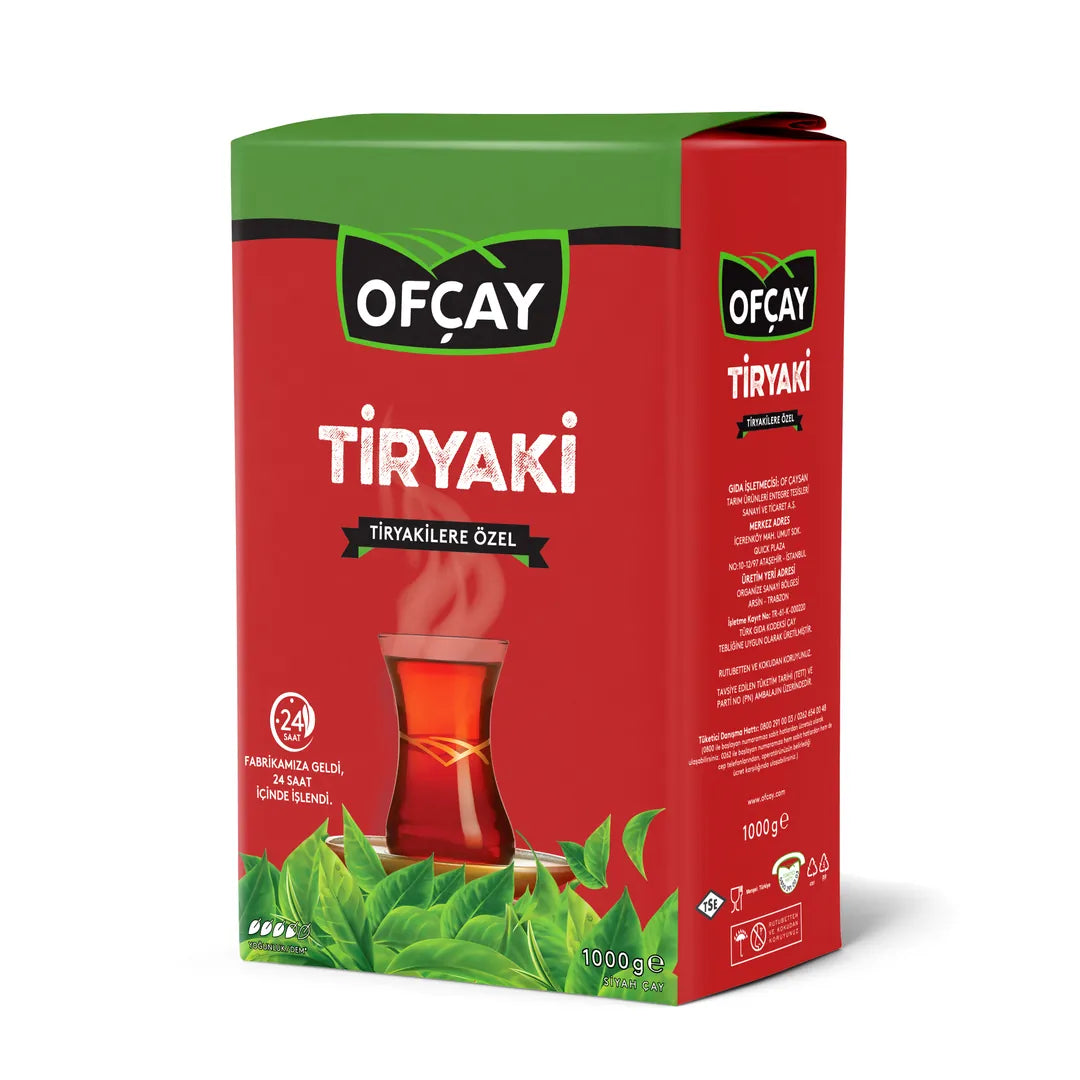 Tiryakisine Dökme Siyah Çay, 1000 Gr, 1 Adet